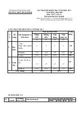 Đề thi Học kì 1 Ngữ văn 11 năm 2024-2025 trường THPT Hồ Nghinh (Quảng Nam)